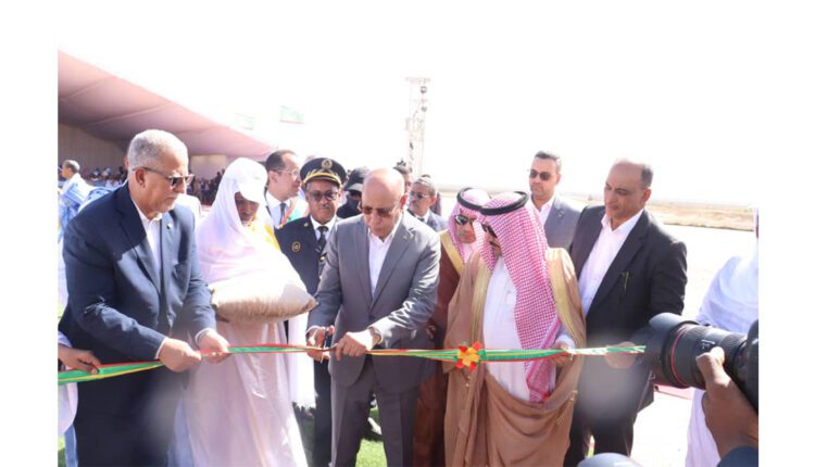 رئيس الجمهورية يدشن مشروع استصلاح الحوض الشرقي لبحيرة أركيز