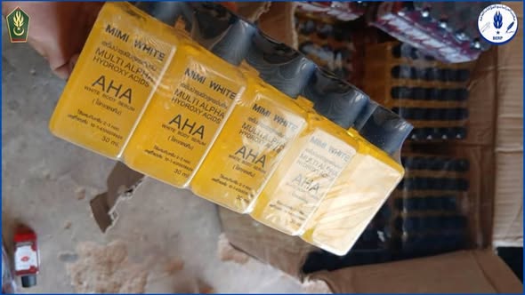 الدرك الوطني يحبط تهريب مستحضرات تجميل غير مرخصة كانت في طريقها إلى نواكشوط