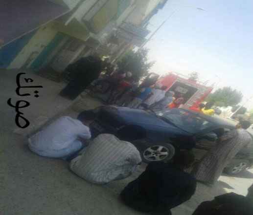 الحريق في الوراقة وتدخل