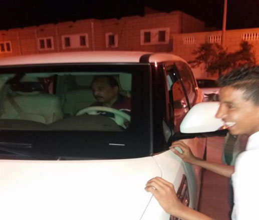 شاهدوا صورتي مع الرئيس