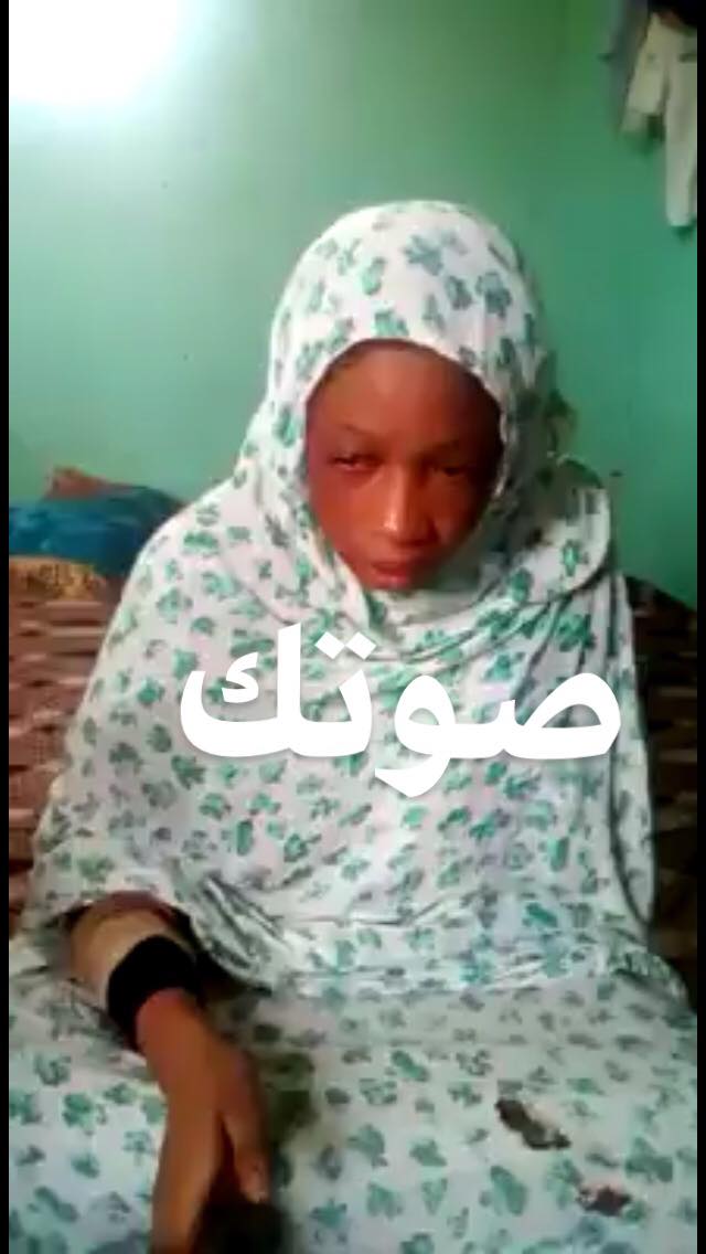 ظهور جديد للفتاة التي ظهرت في فيديو وهي عارية تتعرض للتعذيب ( فيديو)