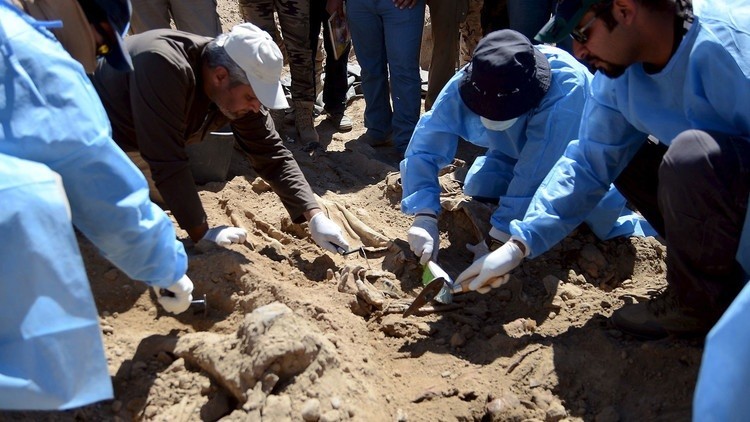 العراق: العثور على سجن يضم 17 جثة أعدمهم داعش