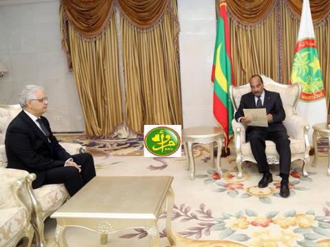 رسالة من الملك محمد السادس إلى الرئيس الموريتاني