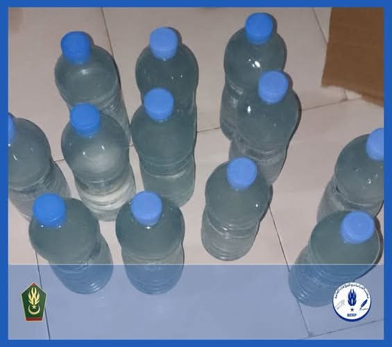 الدرك يوقف صاحب سوابق في دار النعيم بحوزته 12 قنينة من نبيذ السمسم